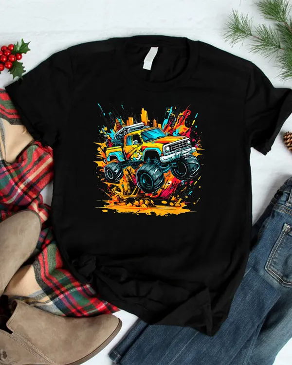 Monster Trucks Are My Jam - Monster Truck T-Shirt